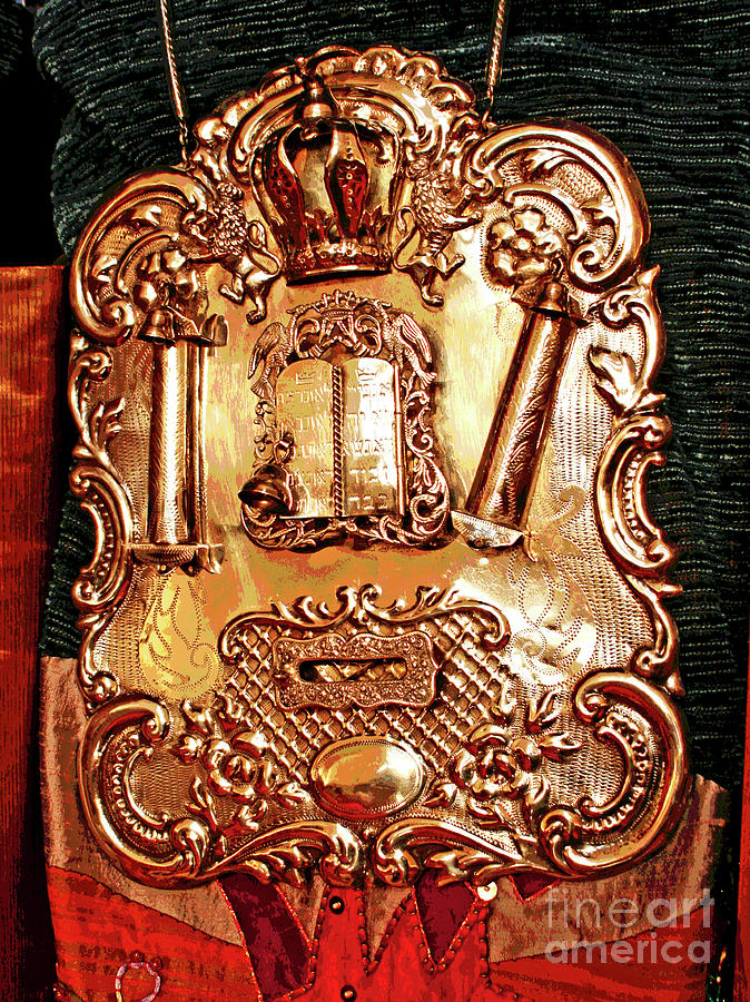 Torah Breast Plate Photograph by Larry Oskin