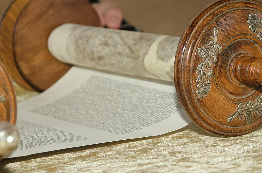 Torah Photograph -  Torah scrolls by Dondi S