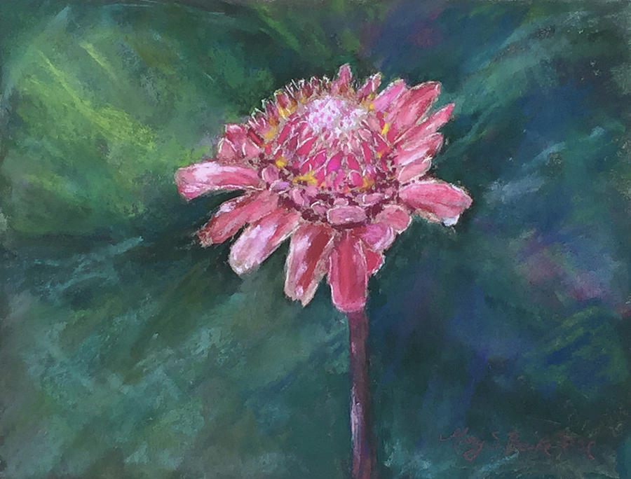 Torch Ginger Painting by Mary Benke
