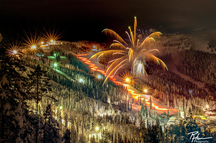 Torchlight Parade Photograph by Robert Hanson