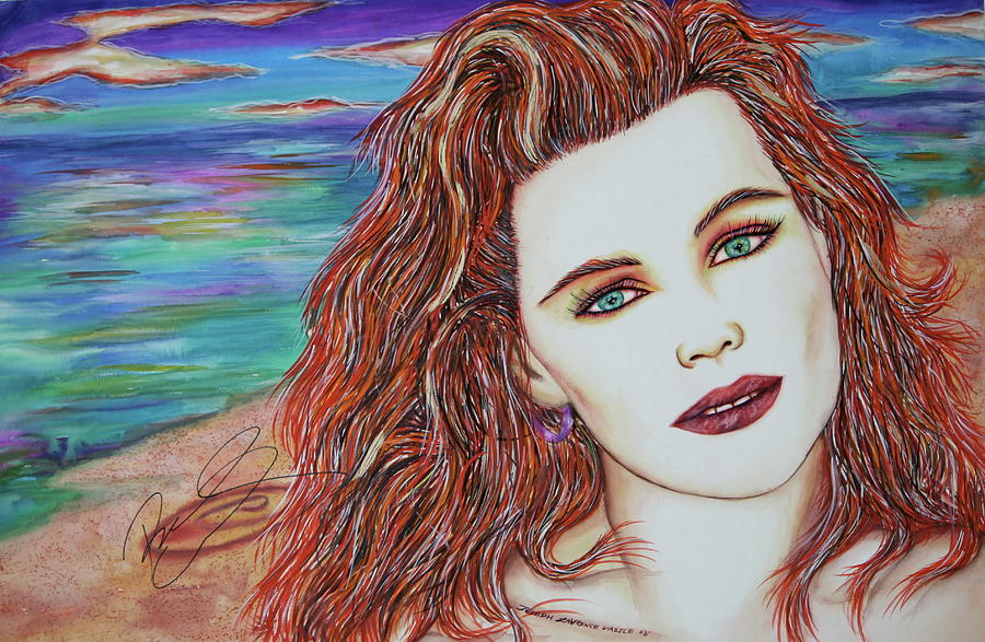 The Gogos Mixed Media - Tori Sees Red by Joseph Lawrence Vasile The Gogos Mixed Media - Tori Sees Red by Joseph Lawrence Vasile