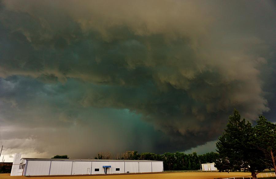 Tree Photograph - Tornadic Supercell by Ed Sweeney