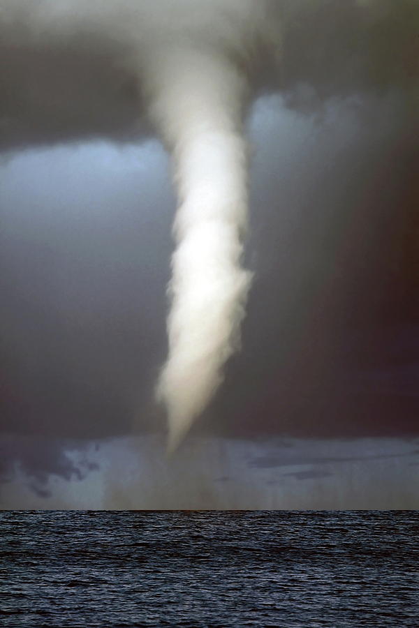 Tornado Funnel Photograph by Sally Weigand