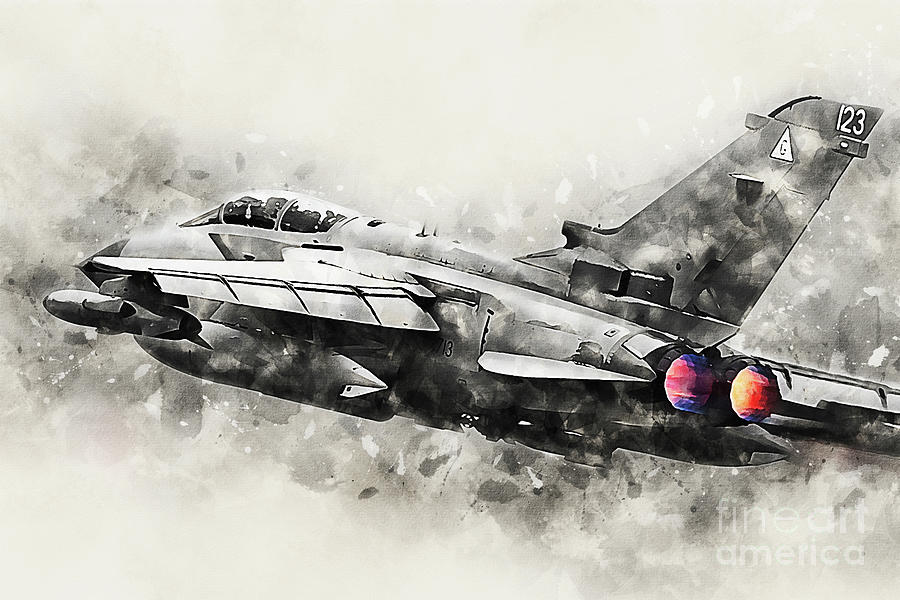 Tornado GR4 - Painting Digital Art by Airpower Art