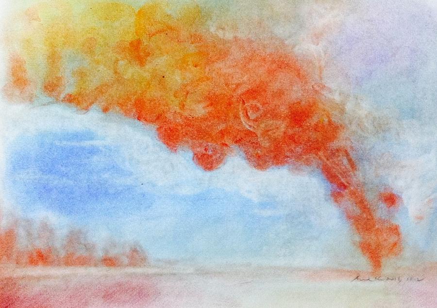Tornado  Painting by Hae Kim