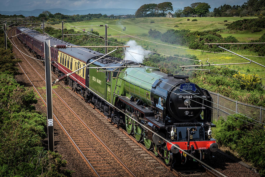 Tornado Steam Train 60163 Photograph by Gareth Burge Photography - Fine ...