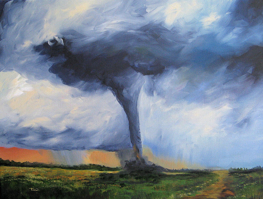 Tornado Painting by Torrie Smiley