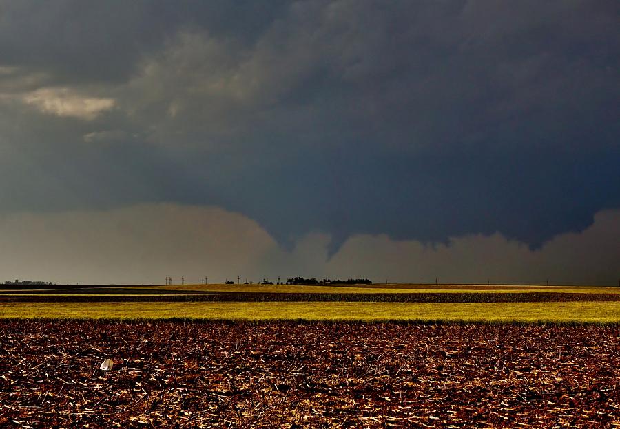Tornadoes Across The Fields Photograph by Ed Sweeney