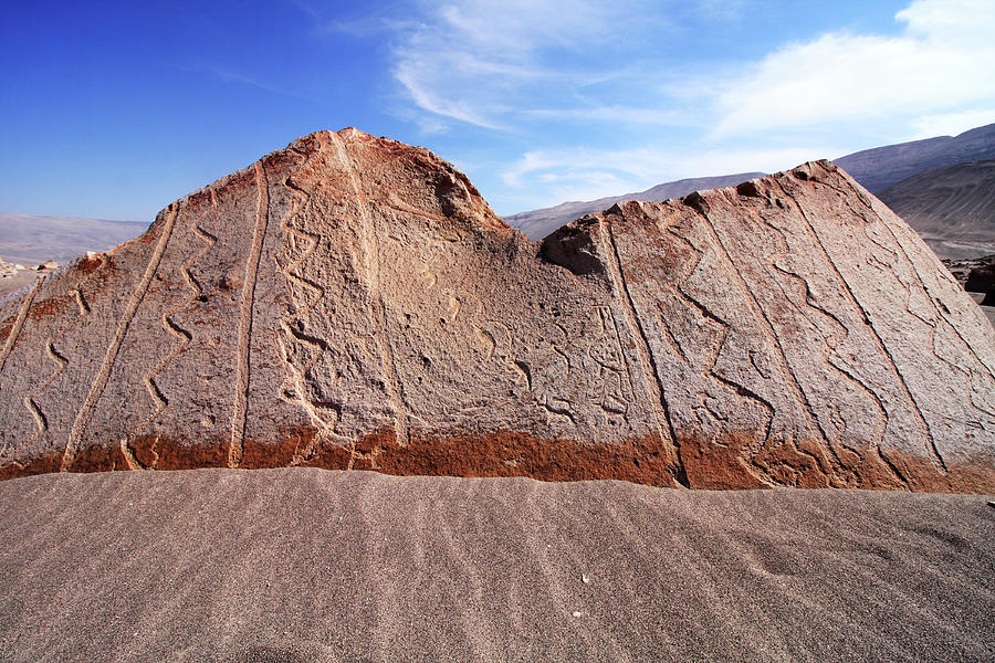 Toro Muerto Petroglyph 14 Photograph by Aidan Moran