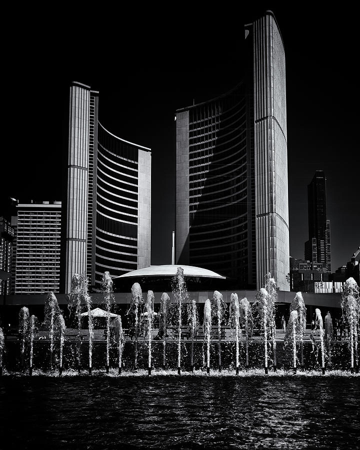 Toronto City Hall No 25 Photograph by Brian Carson