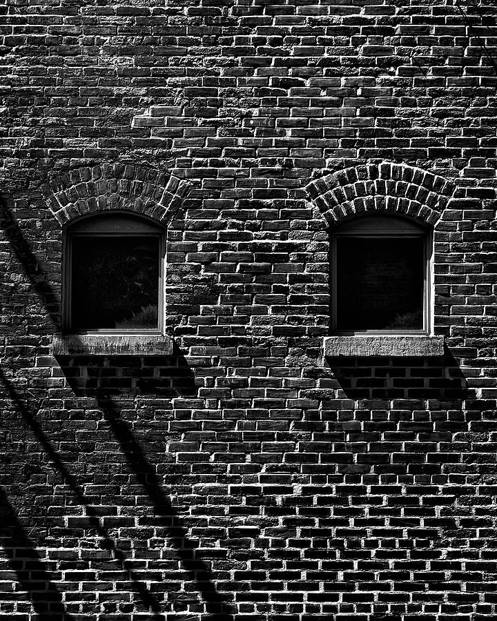 Toronto Distillery District Windows No 1 Photograph by Brian Carson