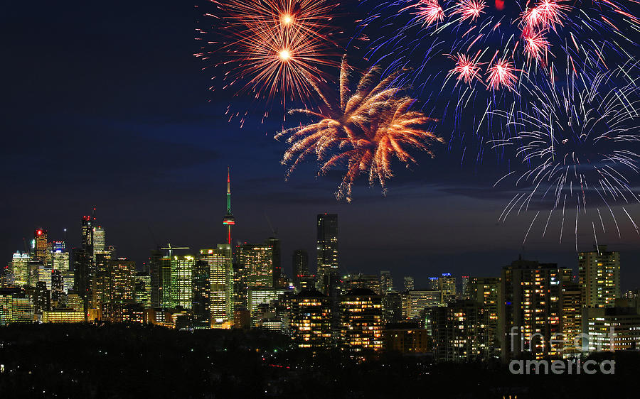 Toronto Holiday Season Celebration Photograph by Charline Xia
