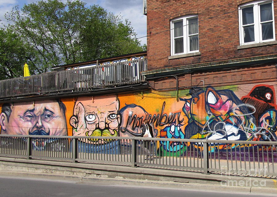 Toronto Mural Photograph by Randall Weidner