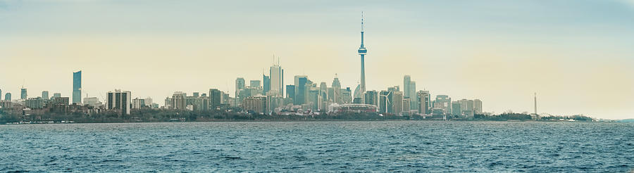Toronto Panorama Photograph by Bill Cannon