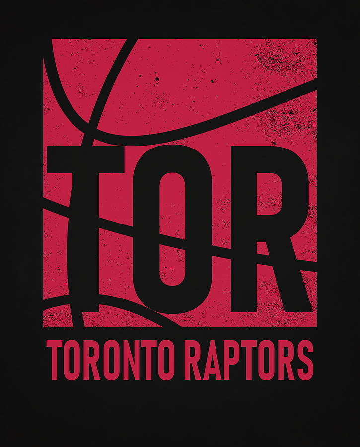 Raptors Basketball Hoop T-Shirt by Joe Hamilton - Fine Art America
