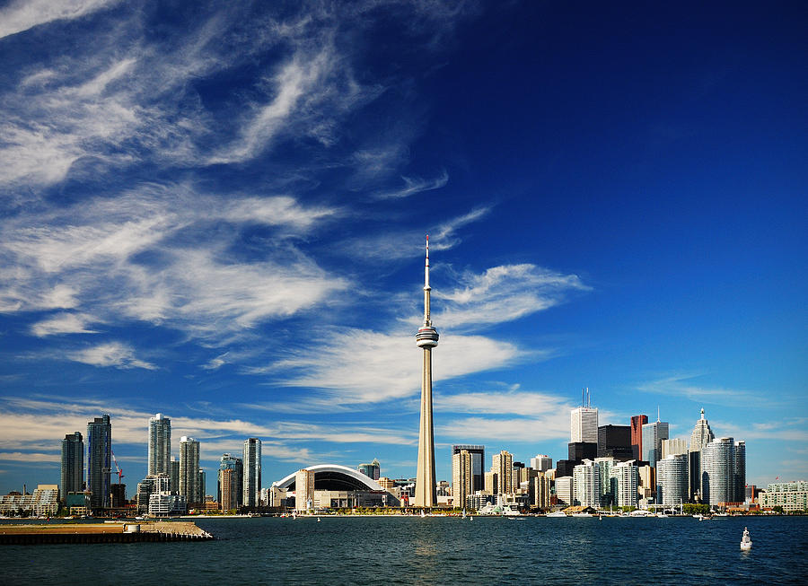 Toronto Photograph - Toronto skyline by Andriy Zolotoiy