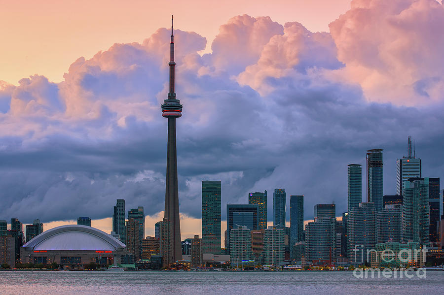 Toronto Skyline Photograph by Henk Meijer Photography