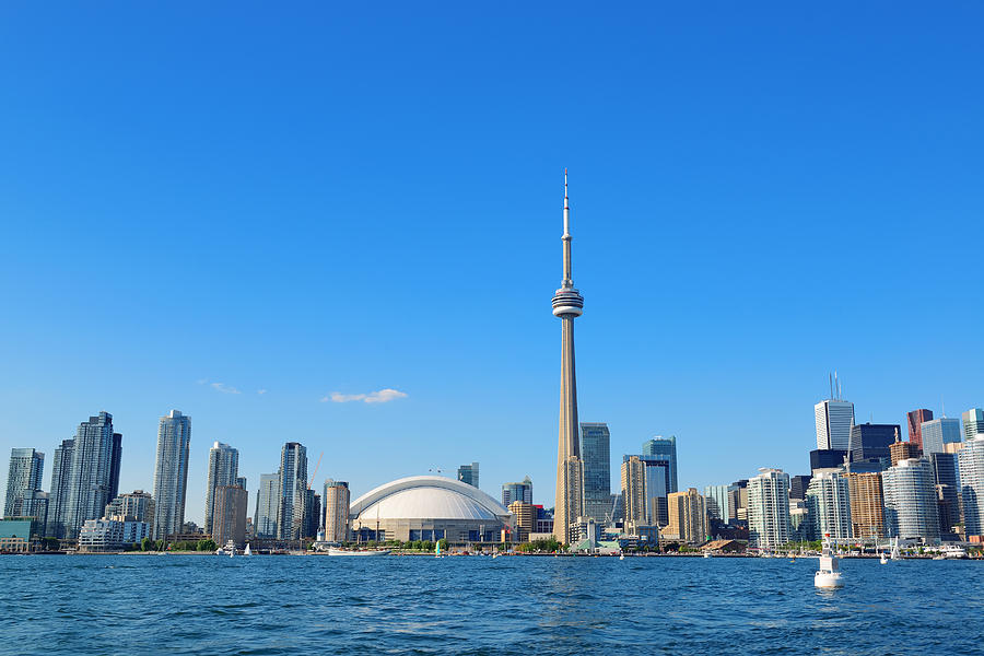 Toronto skyline in the day Photograph by Songquan Deng