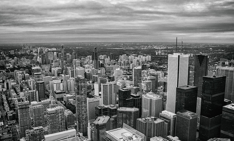 Architecture Photograph - Toronto Skyline by Martin Newman