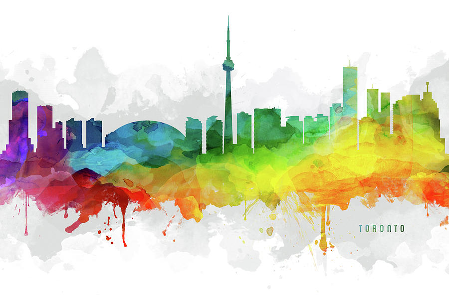 Toronto Skyline Mmr-caonto05 Digital Art