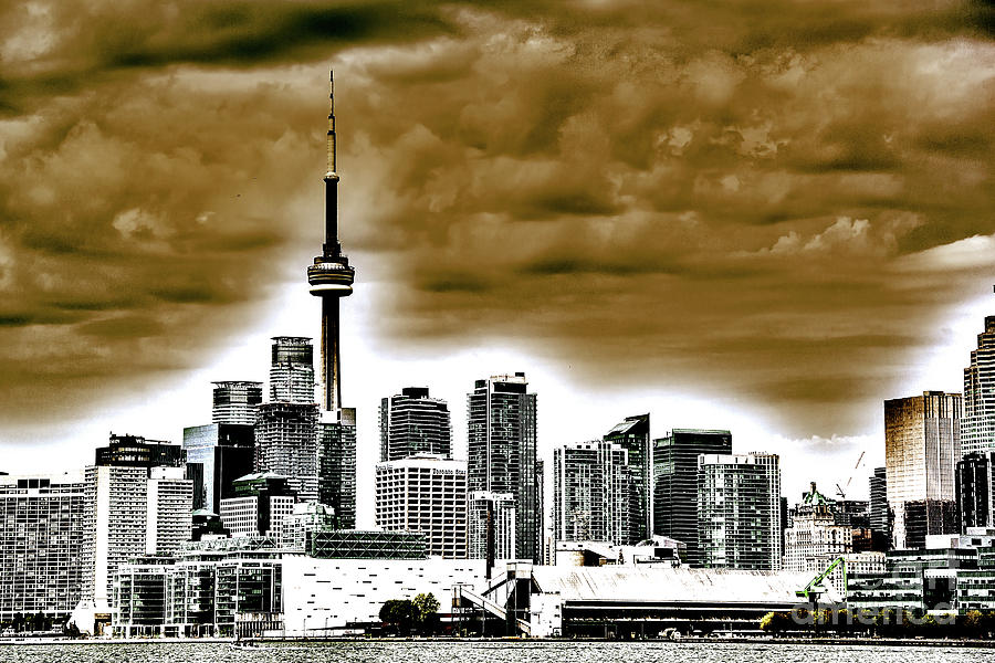 Toronto Surrealistic In Brown Photograph