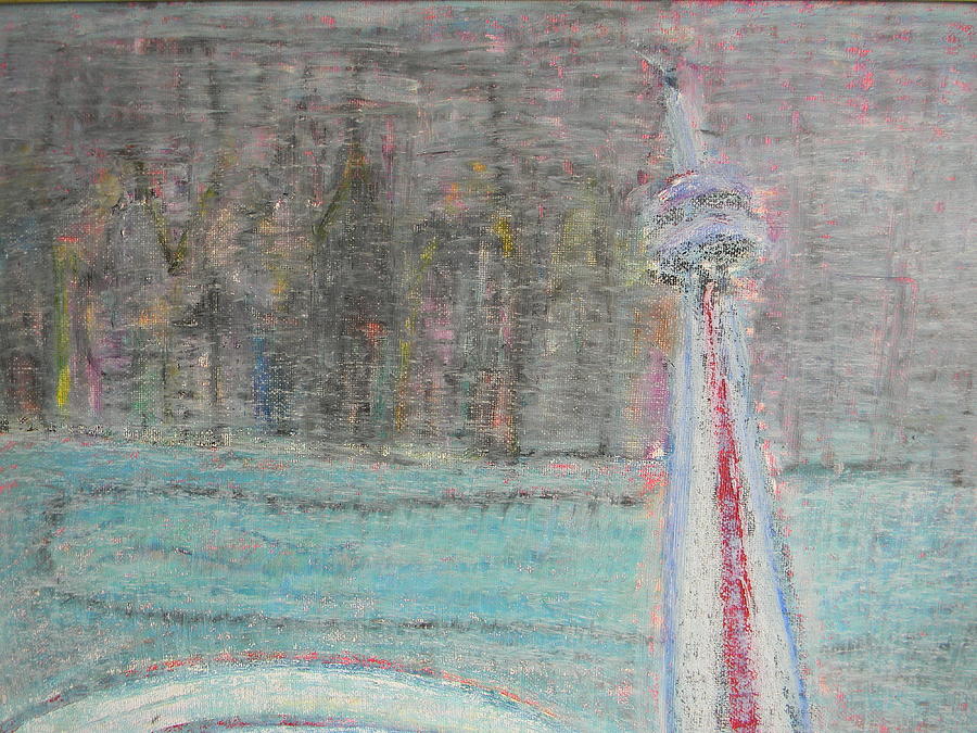Toronto the Confused Painting by Marwan George Khoury