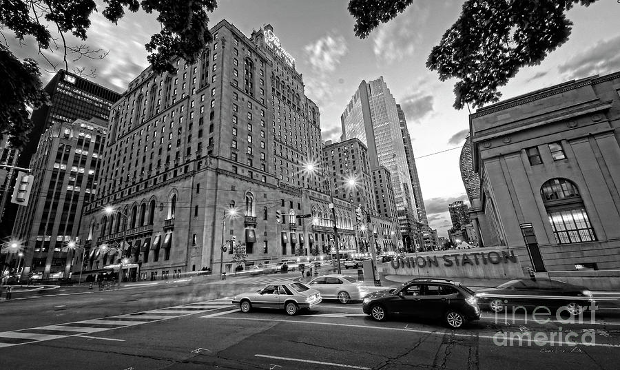 Toronto Union Station and Fairmont Royal York Hotel Photograph by Charline Xia