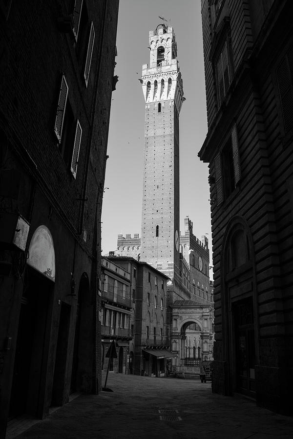 Torre del Mangia in Siena Italy  Photograph by John McGraw