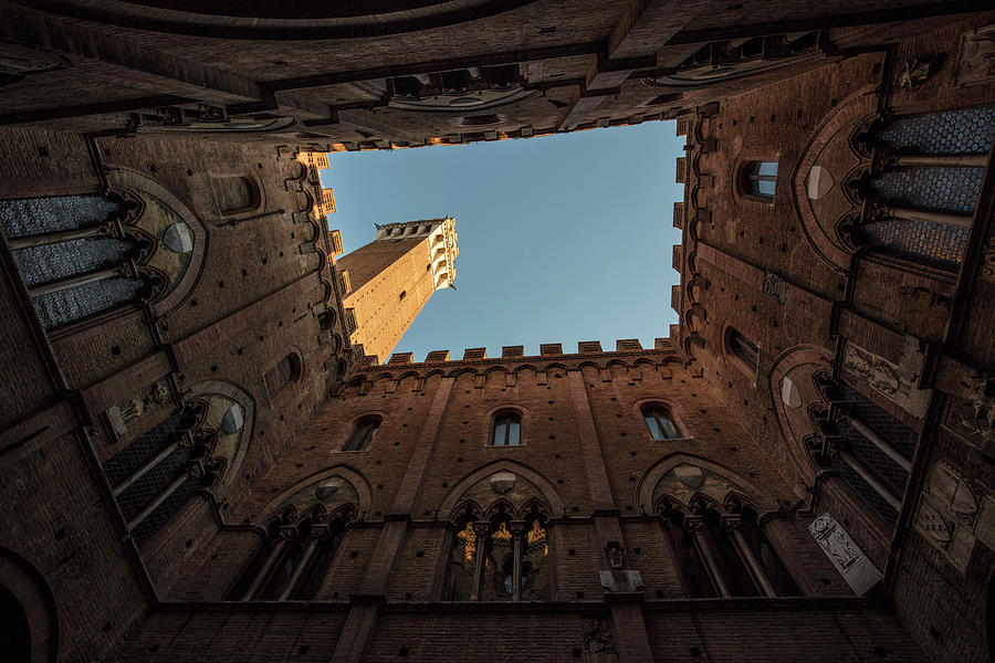 Torre del Mangia Siena Italy  Photograph by John McGraw