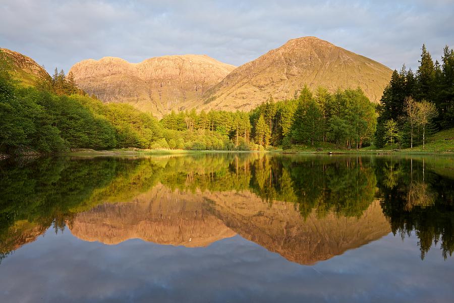 Torren Lochan reflections Photograph by Stephen Taylor