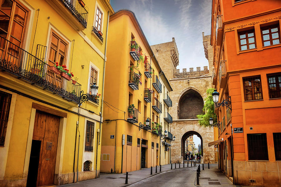 Torres De Quart In Valencia Spain Photograph by Carol Japp