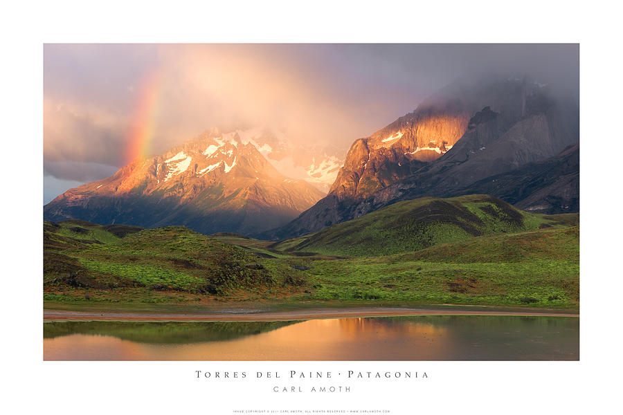 Torres Del Paine - Patagonia Photograph by Carl Amoth