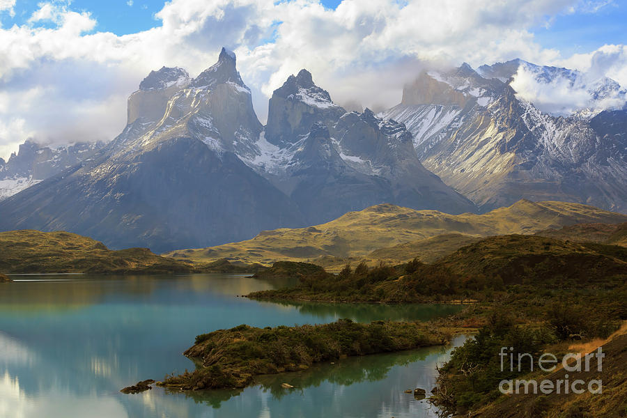 Torres del Paine National Park in Patagonia Chile Photograph by Louise Heusinkveld