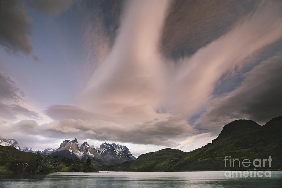 Torres Del Paine National Park Photograph - Torres del Paine NP in Chile by Art Wolfe MINT