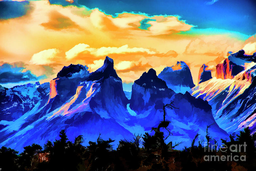 Torres Sunset Digital Art by Rick Bragan