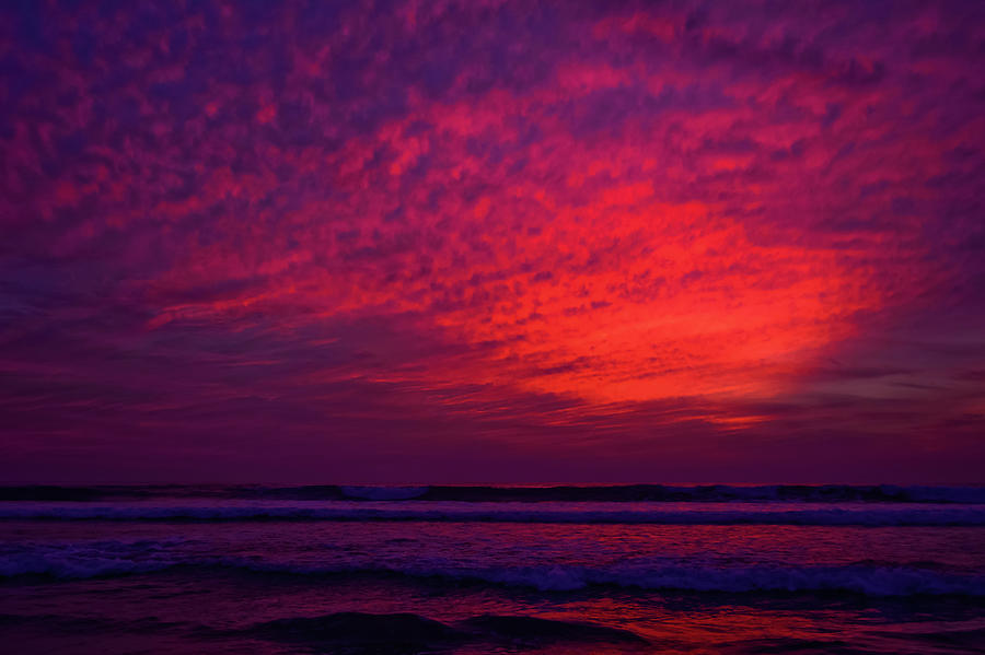 Torrey Pines Beach Sunset Photograph by Kyle Hanson