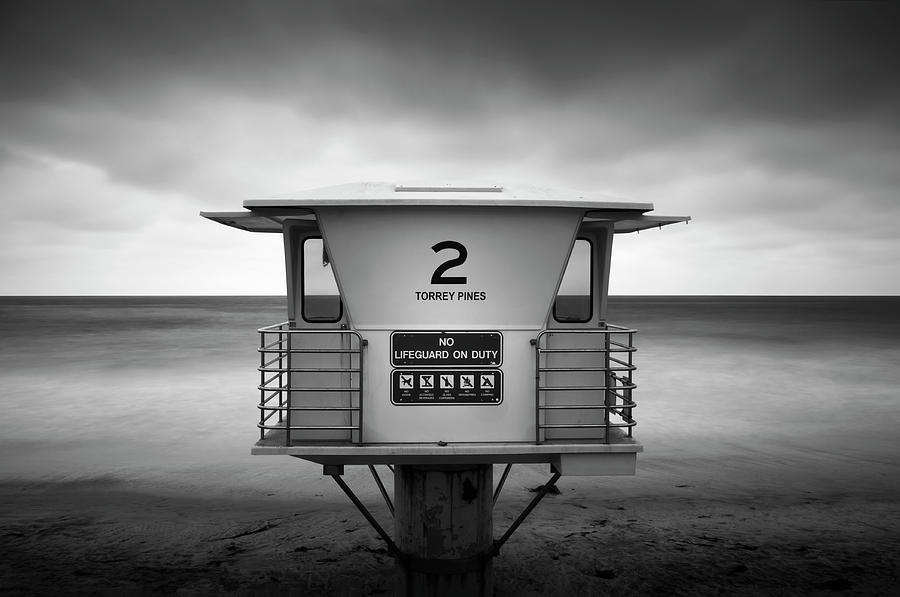 Torrey Pines Lifeguard Tower Photograph By William Dunigan Pixels