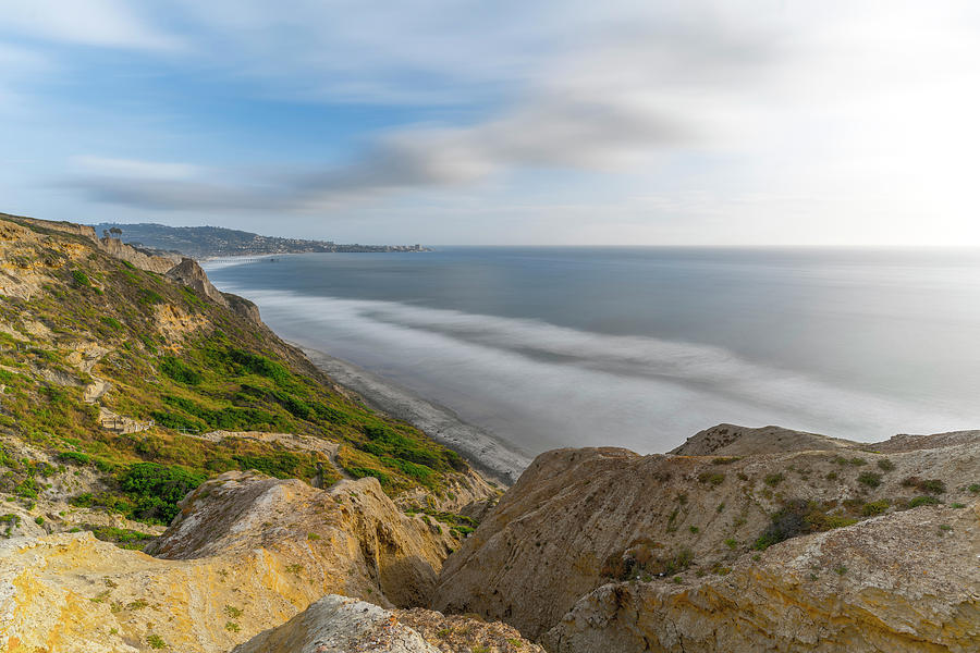 Torrey Pines, San Diego Beach, California Photograph by Ryan Kelehar