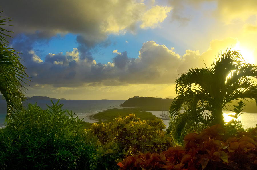 Tortola Sunset Photograph by Amanda Jones