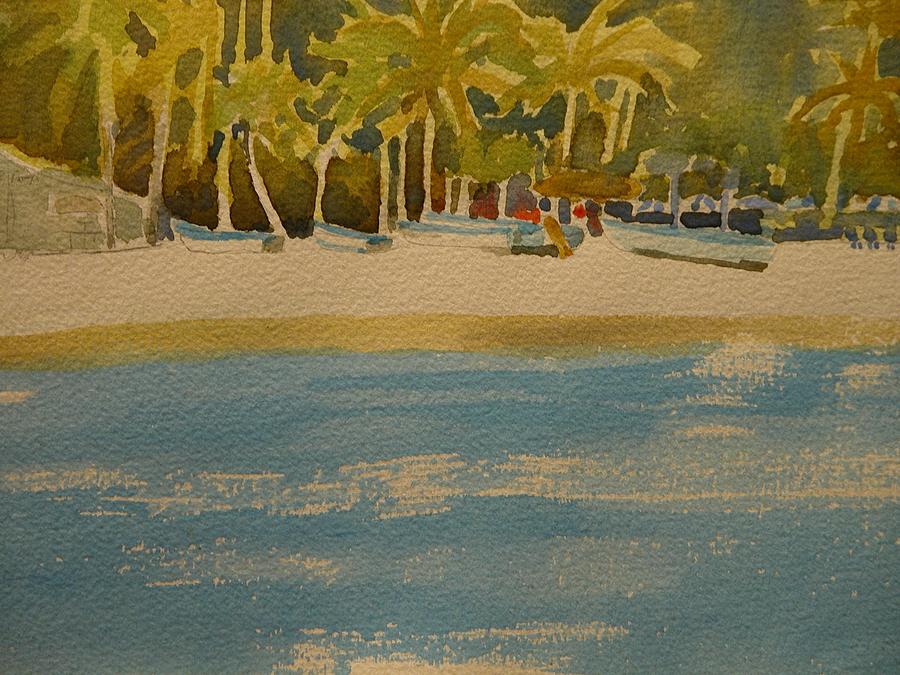 Tortuga Island Costa Rica Painting by Walt Maes
