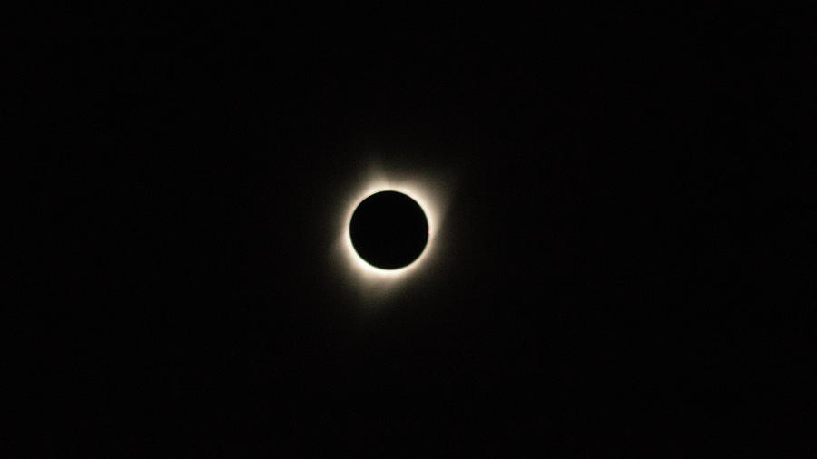Total Eclipse 2017 Madras Oregon Photograph by Lawrence S Richardson Jr