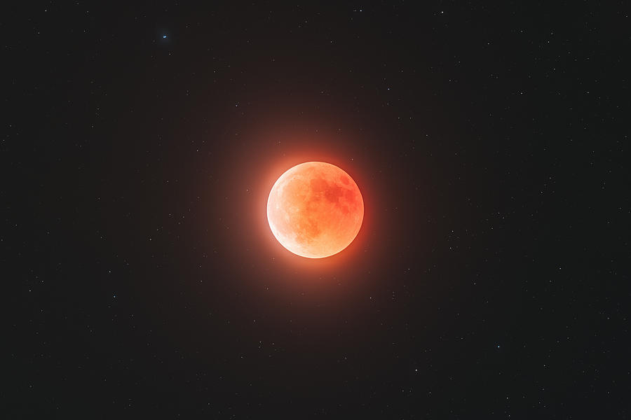 Moon Photograph - Total Eclipse of the Moon, July 2018 by Bartosz Wojczynski Moon Photograph - Total Eclipse of the Moon, July 2018 by Bartosz Wojczynski