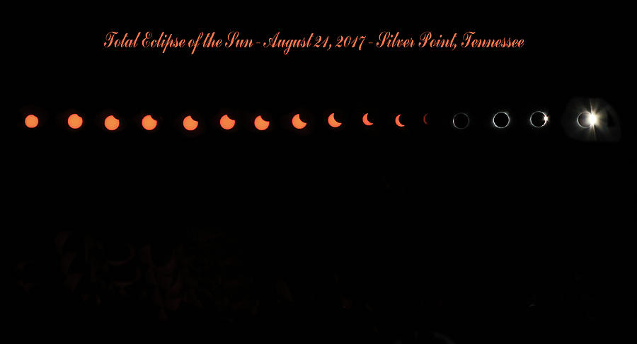 Total Eclipse of the Sun Photograph by Kristin Elmquist