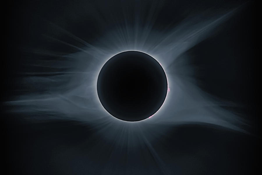 Total Solar Eclipse Corona Photograph by Alan Vance Ley
