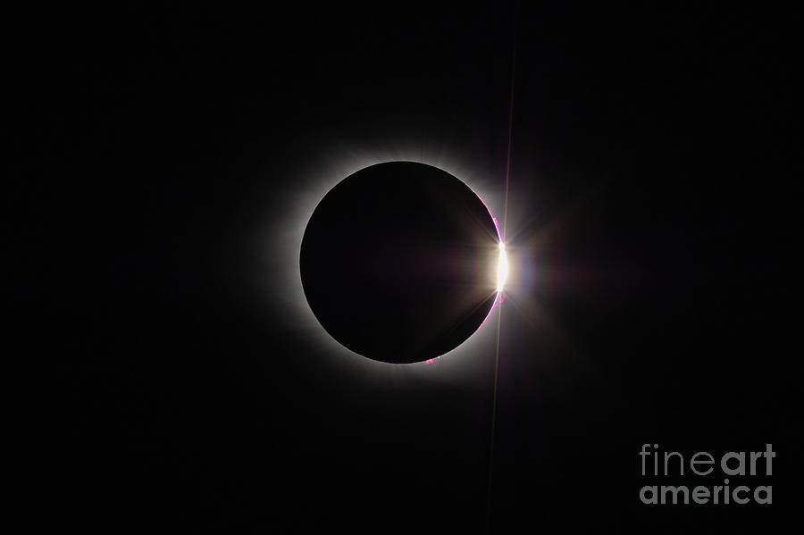 Total Solar Eclipse II Photograph by Clarence Holmes