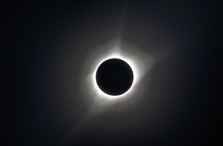 Total Solar Eclipse Showcases the Suns Corona Photograph by Tony Hake