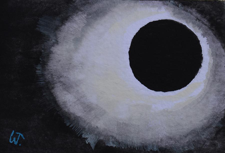 Total Solar Eclipse Painting by Warren Thompson