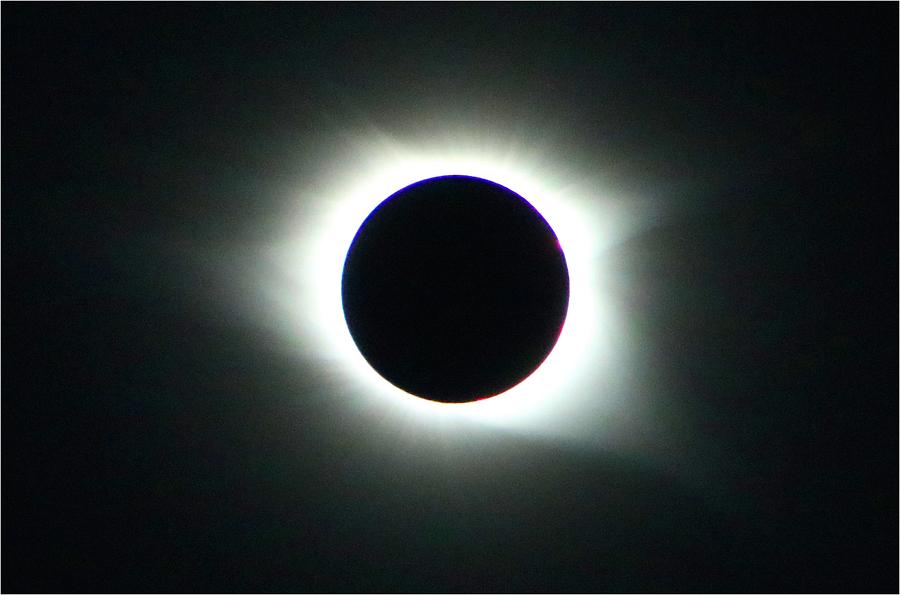 Totality Corona Photograph by Kathryn Meyer - Fine Art America