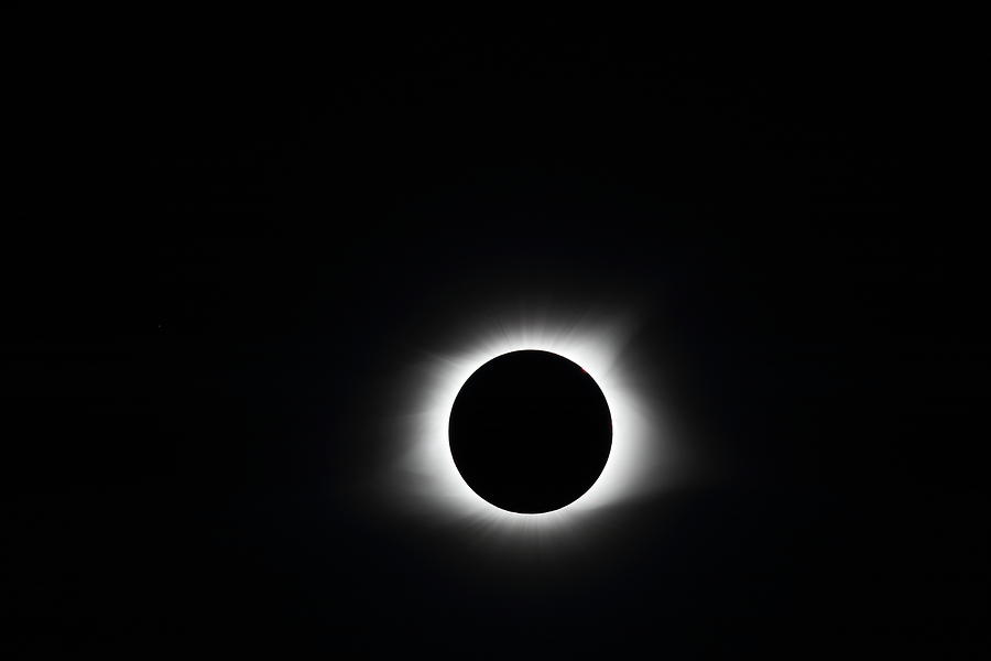 Totality Eclipse 2017  Photograph by Carol Montoya