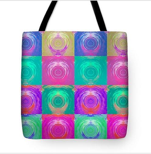 Tote Almost Round Painting by Lori Kingston